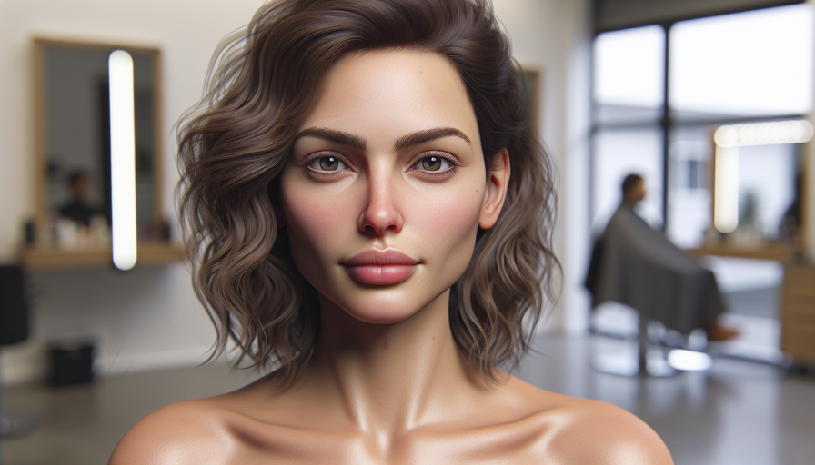 תיאור תמונה ברור בנושא 'איך לבחור תסרוקת לבת מצווה עם שיק צעיר'